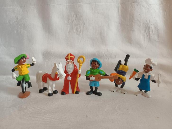 Sinterklaas met Ozosnel en zwarte Pietjes Blokker (set2), Diversen, Sinterklaas, Zo goed als nieuw, Ophalen of Verzenden