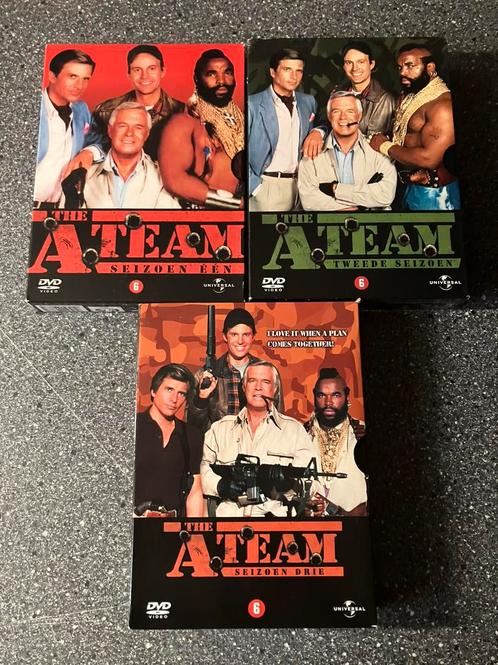 A-Team - Seizoen 1+2+3, Cd's en Dvd's, Dvd's | Tv en Series, Actie en Avontuur, Vanaf 6 jaar, Ophalen of Verzenden