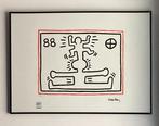 Keith Haring : litho op groot formaat, Ophalen of Verzenden
