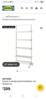 Mobiele kast met wieltjes/planken/kabelbox, Ophalen, Zo goed als nieuw