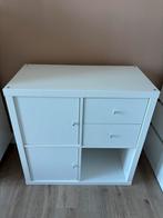 Ikea kallax 4 vakken (77x77cm), Huis en Inrichting, Kasten | Boekenkasten, Ophalen, Gebruikt, 50 tot 100 cm, Minder dan 100 cm