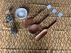 Houten slabestek + lepel + citruspers & handmixer, Ophalen of Verzenden, Nieuw