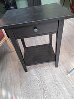 Bijzettafeltje nachtkastje zwart, Ophalen, Gebruikt, Minder dan 45 cm, Minder dan 55 cm