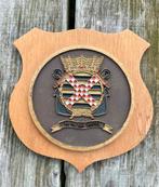 Wapenschild van het oorlogsschip Zijner Majesteit van Amstel, Antiek en Kunst, Ophalen of Verzenden