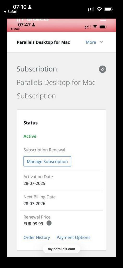 Parallels desktop voor Mac, Computers en Software, Besturingssoftware, Windows, Ophalen of Verzenden