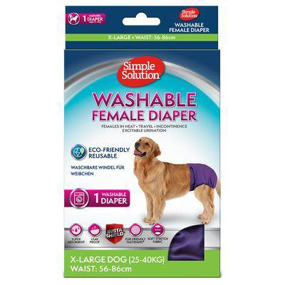 2 x Simple Solution wasbaar hondenbroekje XL, Dieren en Toebehoren, Hondenkleding, Zo goed als nieuw, Hondenbroek, Ophalen of Verzenden