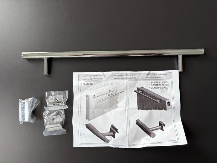 Vasco Flatline radiator handdoek beugel 500 mm, Doe-het-zelf en Verbouw, Verwarming en Radiatoren, Nieuw, Overige typen, Minder dan 30 cm
