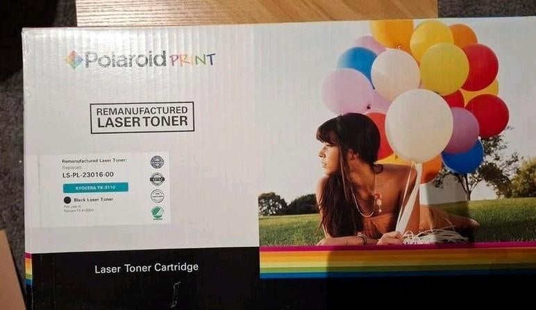 Polaroid Print Zwarte Toner - Kyocera TK-3110 Alternatief, Computers en Software, Ophalen of Verzenden, Nieuw, Toner, Polaroid Print