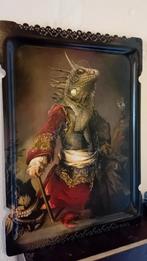 Mooie grote Dienblad, Overige materialen, Ophalen of Verzenden, Zo goed als nieuw, Overige stijlen