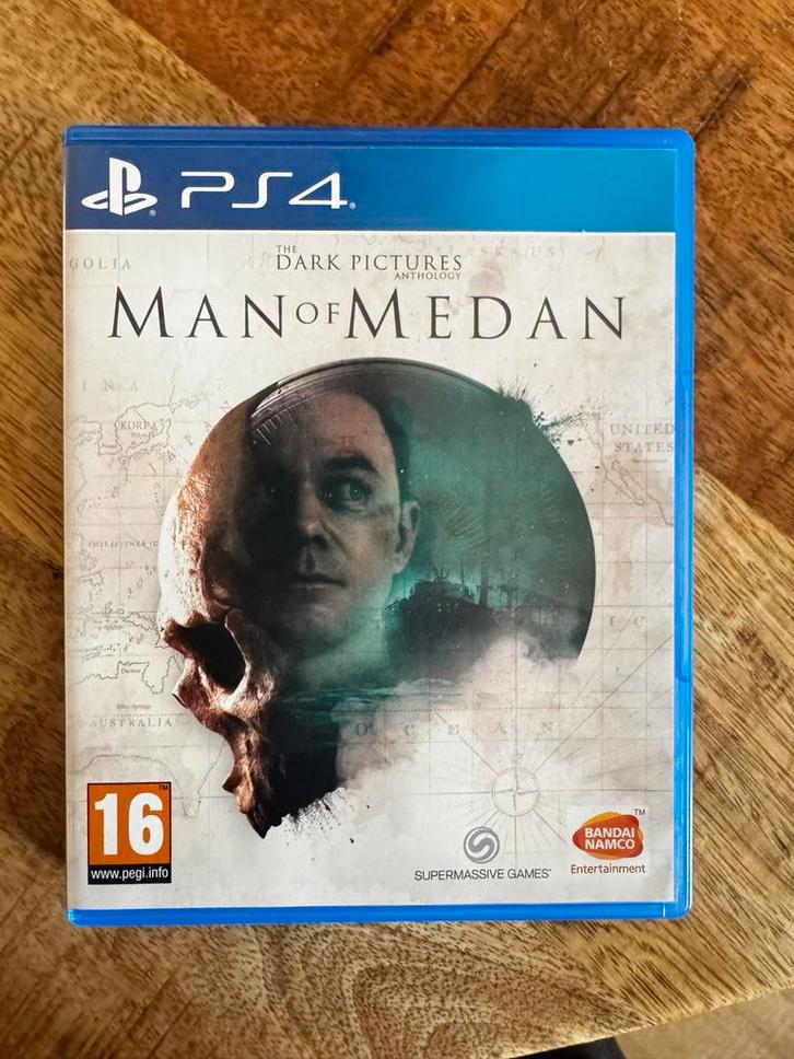 Man of Medan - PS4, Spelcomputers en Games, Games | Sony PlayStation 4, Zo goed als nieuw, Avontuur en Actie, 1 speler, Vanaf 16 jaar