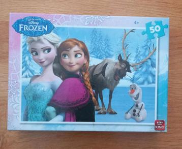 Frozen puzzel. 50 stukjes beschikbaar voor biedingen