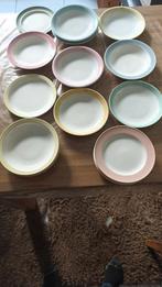 Pastel Serviesdelen, Antiek en Kunst, Antiek | Servies compleet, Ophalen of Verzenden