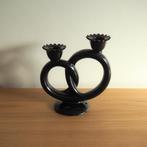 1950s - Villeroy & Boch - Pretzel Kandelaar - Aardewerk, Antiek en Kunst, Antiek | Kandelaars, Verzenden, Keramiek of Aardewerk