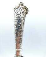 Mes met zilveren heft, J. van Leek, Leeuwarden, 18e eeuws., Antiek en Kunst, Antiek | Goud en Zilver, Verzenden, Zilver