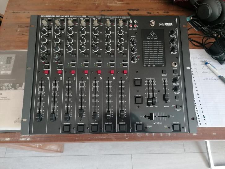 Behringer DX2000USB Pro Mixer - Topstaat!, Muziek en Instrumenten, Mengpanelen, Zo goed als nieuw, Ophalen of Verzenden
