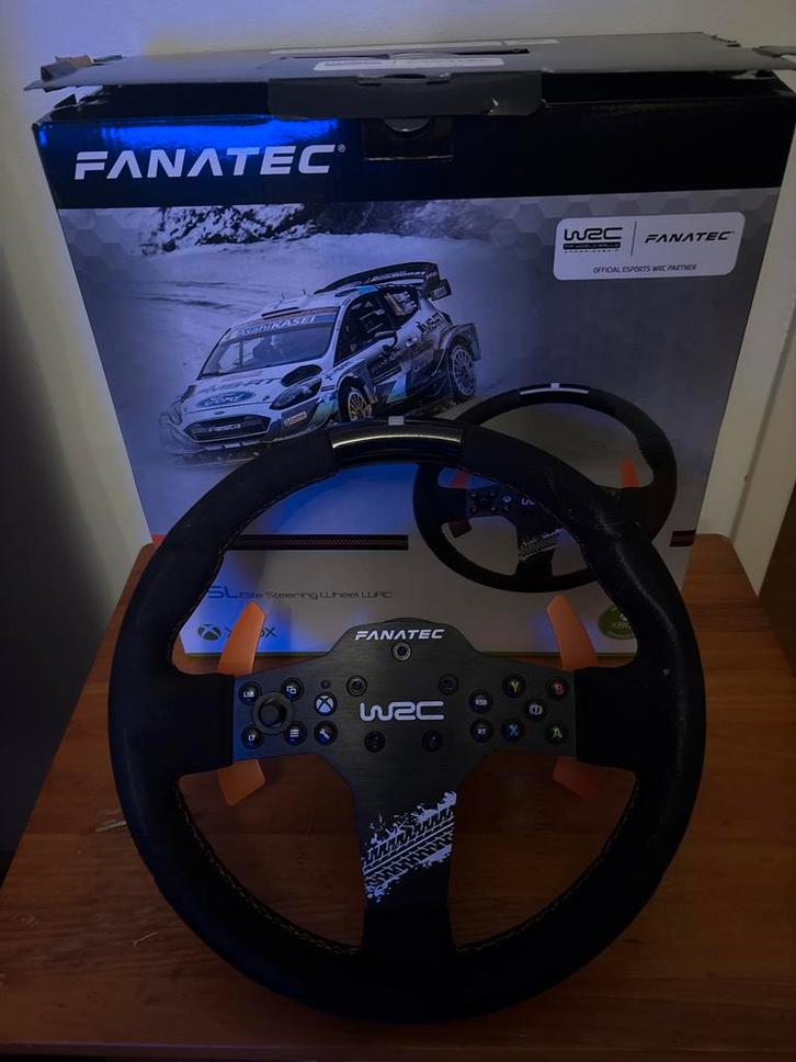 Fanatec WRC Elite Stuurwiel, Spelcomputers en Games, Spelcomputers | Xbox | Accessoires, Zo goed als nieuw, Xbox One, Xbox Series X