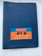 Fiat X1/9 Bertone onderdelen boek catalogus, Ophalen of Verzenden