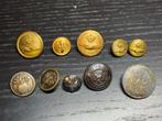 10 stuks knopen luchtvaart, Verzamelen, Luchtvaart en Vliegtuigspotten, Verzenden, Patch, Badge of Embleem