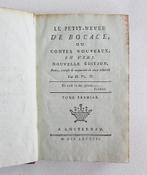 Antiek boek Le Petit-neveu de Bocace ou Contes 1/3 ... 1787, Ophalen of Verzenden