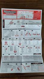 Gratis Transformers instructieboekjes Landmine, optimus, Verzamelen, Transformers, Overige generaties, Ophalen of Verzenden, Gebruikt