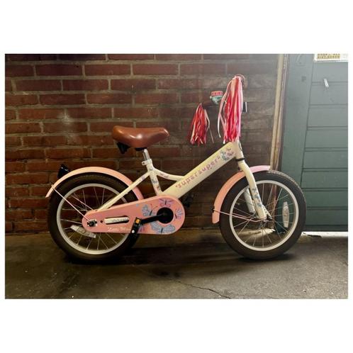 nette 16" Supersuper little miss meisjesfiets!, Fietsen en Brommers, Fietsen | Kinderfietsjes, Gebruikt, 16 tot 20 inch, Ophalen