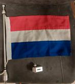 2x Vlaggen voor Motor (met aluminium steunen), Ophalen of Verzenden