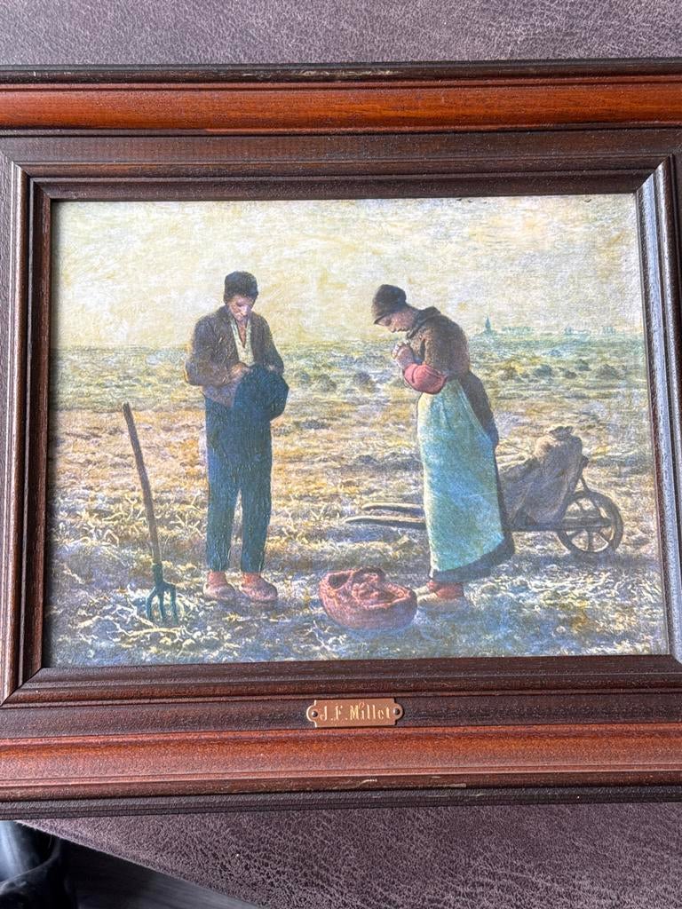 Schilderij van J.F. Millet, Ophalen of Verzenden