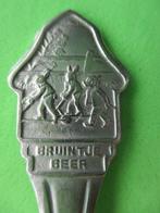 (KB3051) Kinderbestek Bruintje Beer vork ( SOLA ), Gebruikt, Ophalen of Verzenden