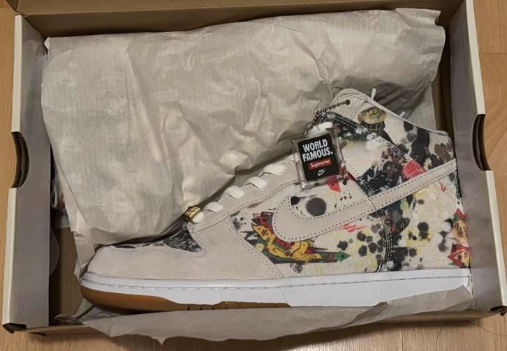 Nike SB Dunk High Supreme Rammellzee (43), Kleding | Heren, Schoenen, Nieuw, Sneakers of Gympen, Overige kleuren, Ophalen of Verzenden