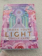 Work with your Light Rebecca Campbell, Boeken, Ophalen of Verzenden, Zo goed als nieuw, Tarot of Kaarten leggen, Overige typen