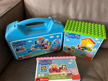 Peppa big bloxx sets, compleet met doos beschikbaar voor biedingen