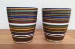 Iittala Origo, 2 bekers, bruin, Huis en Inrichting, Keuken | Servies, Ophalen of Verzenden, Zo goed als nieuw, Overige stijlen