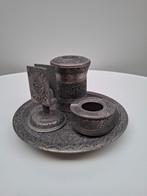 Dienblad met Asbak, luciferhouder, Ophalen of Verzenden