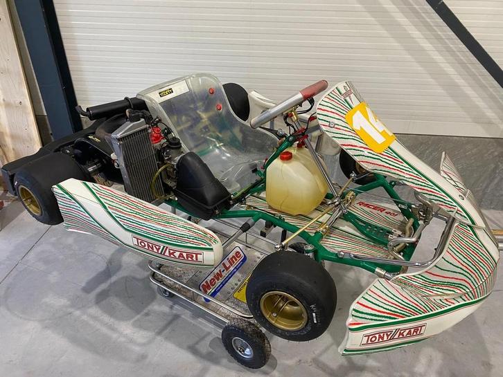 Tony Kart Racer 401 met rotax max senior evo snel blok, Sport en Fitness, Karting, Gebruikt, Kart, Ophalen of Verzenden