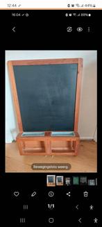 Krijt en magneet bord met bakjes, Ophalen, Zo goed als nieuw, Krijtbord