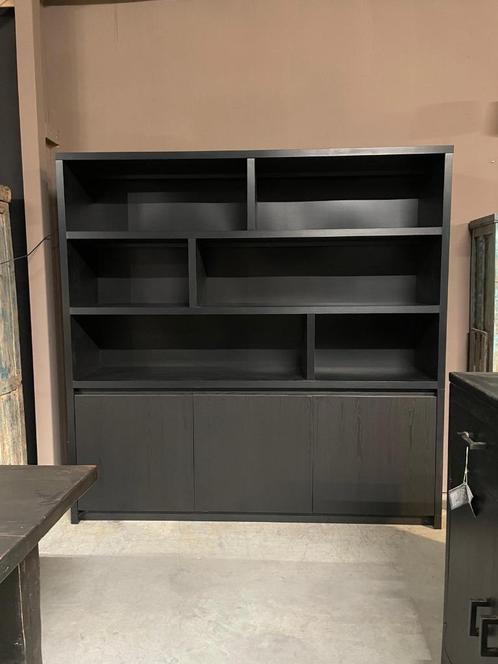 Zwarte vakken kast, Huis en Inrichting, Overige Huis en Inrichting, Nieuw, Ophalen of Verzenden