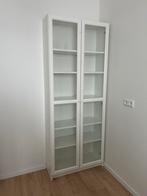 Billy/oxford boekenkast met glazen deuren, 25 tot 50 cm, Zo goed als nieuw, 200 cm of meer, Ophalen