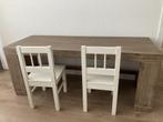 Speeltafel met 2 stoelen, Ophalen, Gebruikt