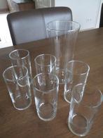 Luminarc 6 (water)glazen met karaaf, Verzamelen, Glas en Borrelglaasjes, Nieuw, Ophalen of Verzenden