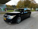 BMW 5-Serie 3.0 I 525 Touring AUT 2009 Carbon schwarz, Navigatiesysteem, Achterwielaandrijving, Beige, 2000 kg