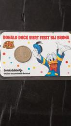 Donald Duck Geluksdubbeltje Bruna, Ophalen of Verzenden, Overige figuren, Zo goed als nieuw, Papier, Kaart of Schrift
