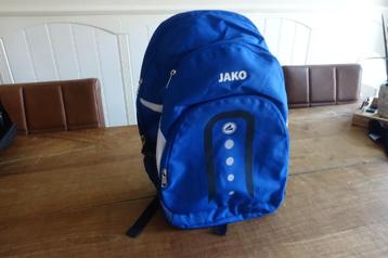 Nieuwe Jako blauwe rugtas. beschikbaar voor biedingen