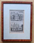 Gravure Breda 1732 in lijst, Antiek en Kunst, Kunst | Etsen en Gravures, Ophalen of Verzenden