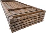67 Hardhouten balken geschaafd 4.5x6.7 cm - n: HB62, Tuin en Terras, Palen, Balken en Planken, Ophalen, Balken, Hardhout