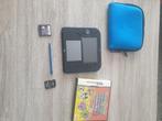 Nitendo 2ds met spellen en tasje, Met games, Overige modellen, Blauw, Ophalen of Verzenden