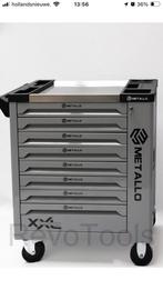 Metallo gereedschapskist met 8 gevulde lades, Doe-het-zelf en Verbouw, Gereedschap | Handgereedschap, Ophalen of Verzenden, Nieuw