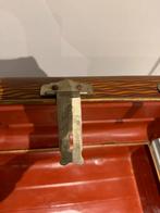 Vintage Stalen Koffer, Ophalen, Gebruikt, Metaal, Minder dan 50 cm