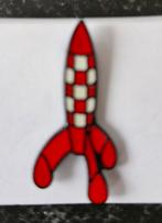 Pin Kuifje Raket naar de Maan, Verzamelen, Speldjes, Pins en Buttons, Ophalen of Verzenden, Zo goed als nieuw