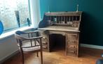 antieke, eiken secretaire, Antiek en Kunst, Antiek | Meubels | Kasten, Ophalen