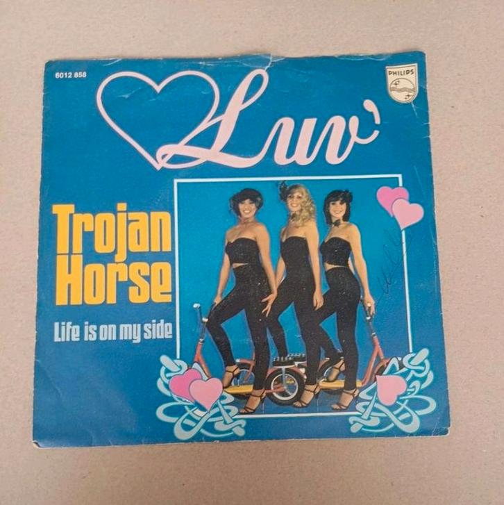 Luv' - Trojan Horse, Cd's en Dvd's, Vinyl Singles, Gebruikt, Pop, 7 inch, Ophalen of Verzenden